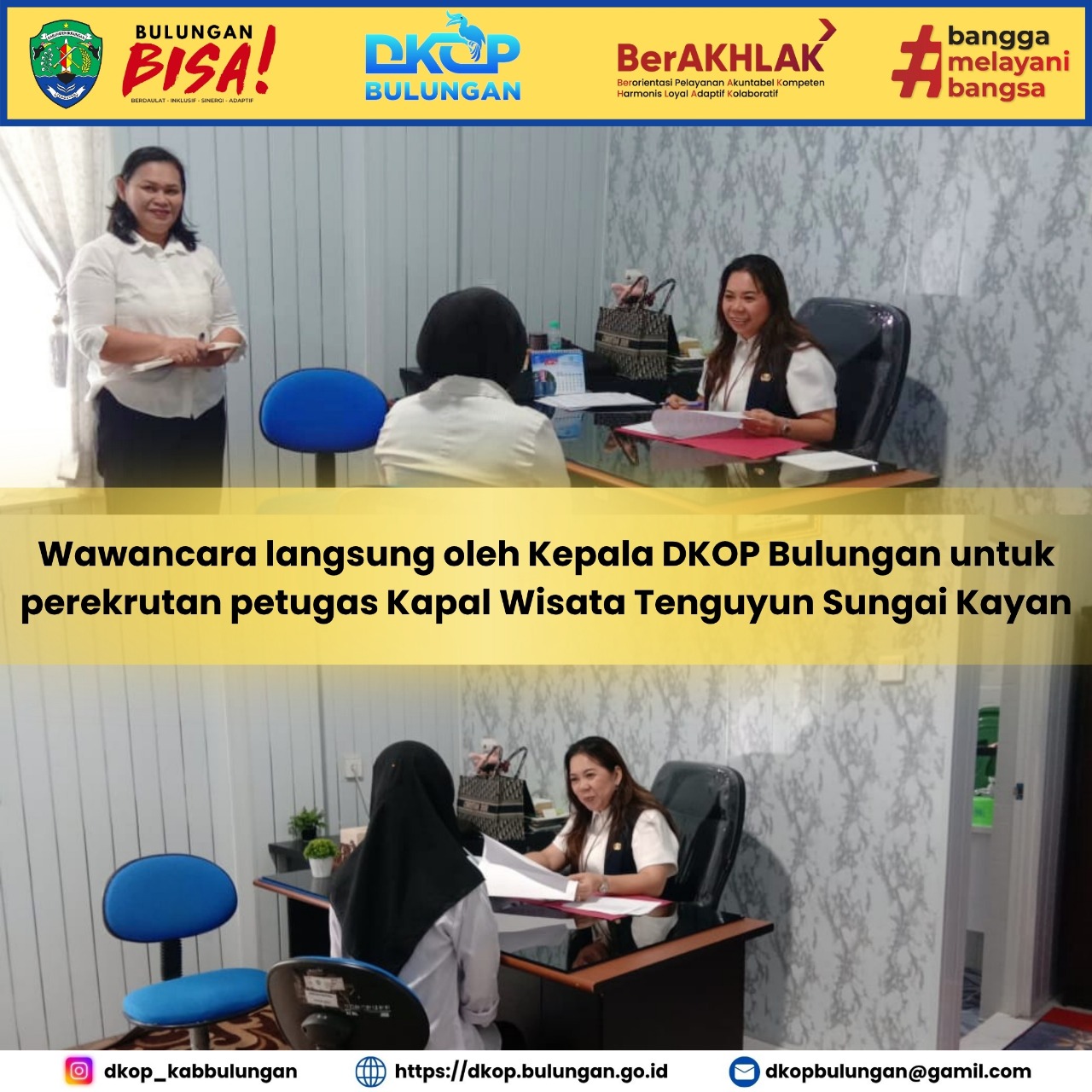 Rekrutmen Petugas Kapal Wisata